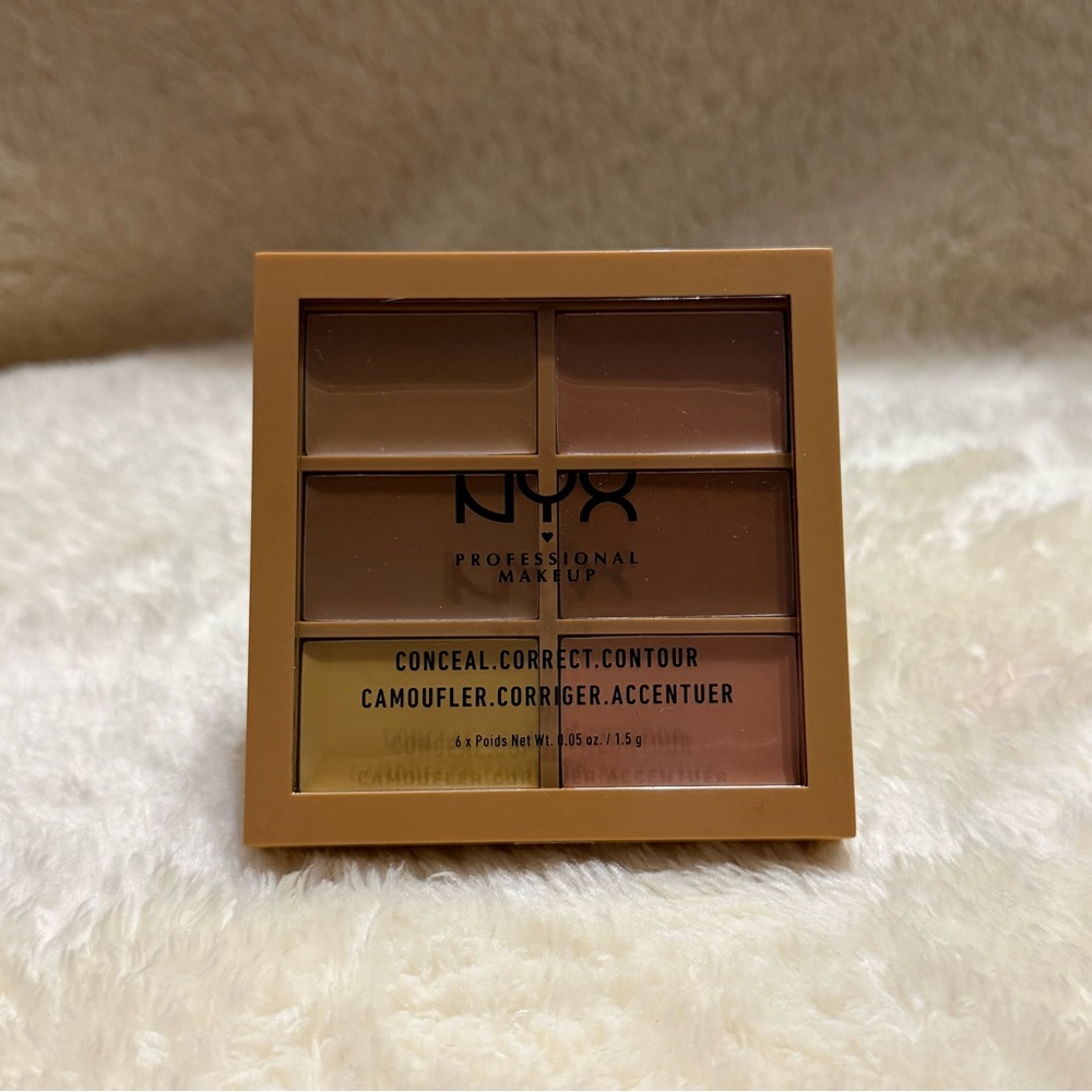 NYX Professional Makeup Conceal Correct Contour Palette - Yellow and Tan